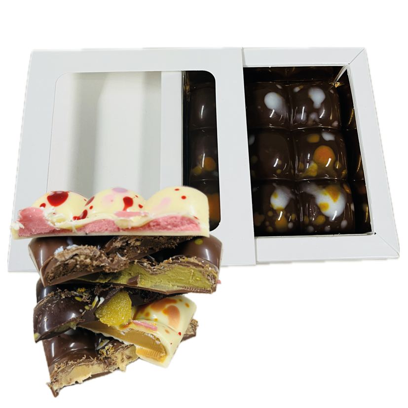 Vrolijk Paasreep - 75 gram - 6 smaken - inclusief banderol